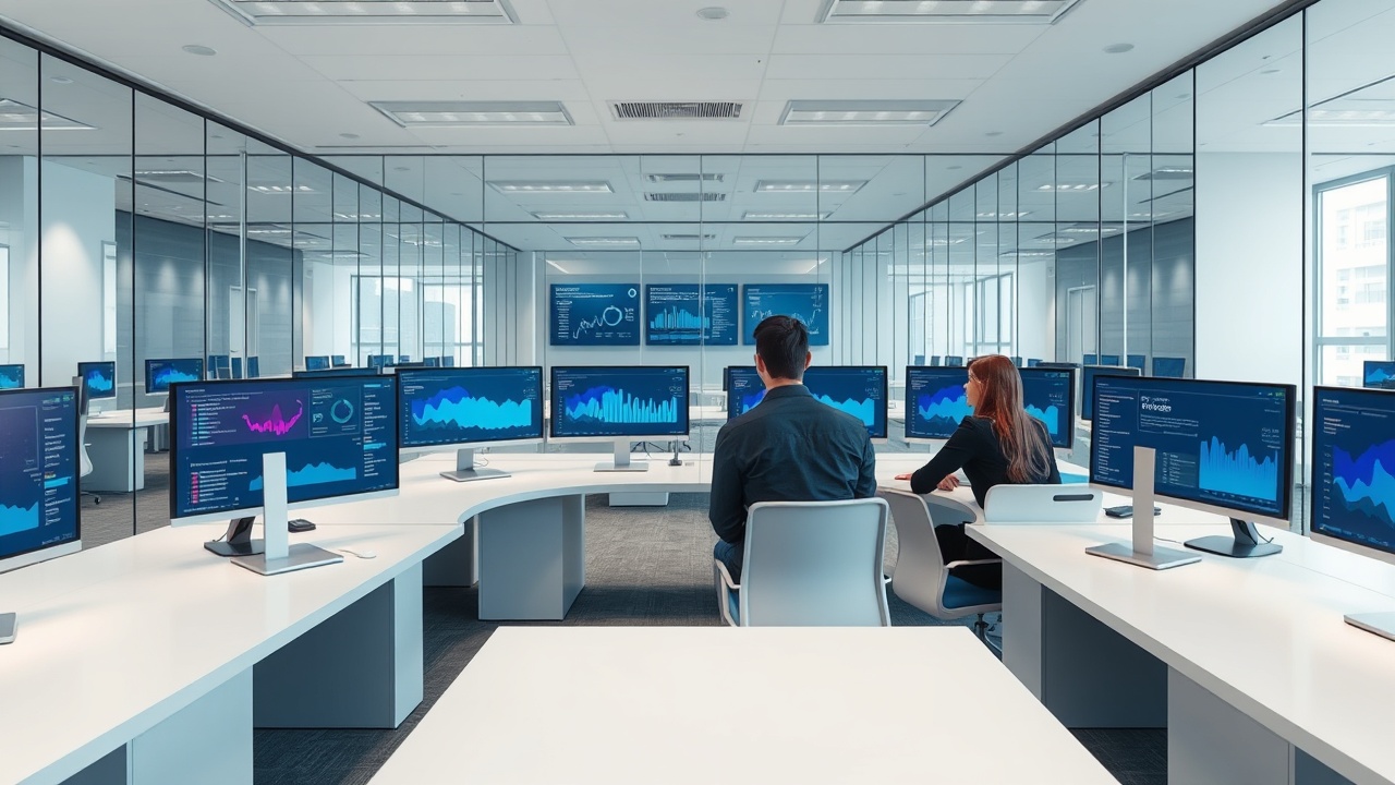 FinFlow team workspace showing modern fintech interface design